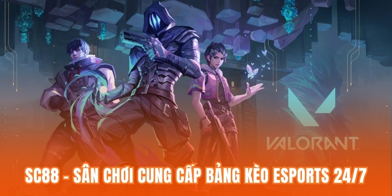 SC88 - Sân chơi cung cấp bảng kèo Esports 24/7